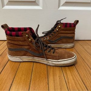 Vans Scotchgard Suede SK8-Hi Brown Tan - Men’s size 12
